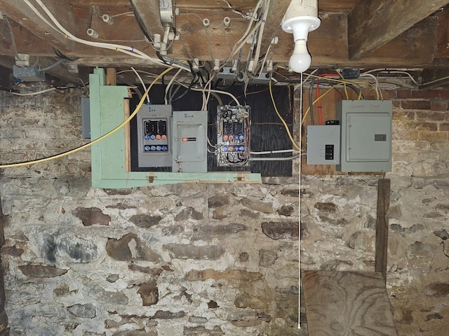 utilities with electric panel