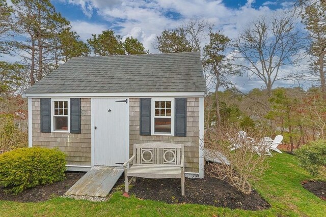 307 Riverview Dr, Chatham, MA 02633 - view of shed