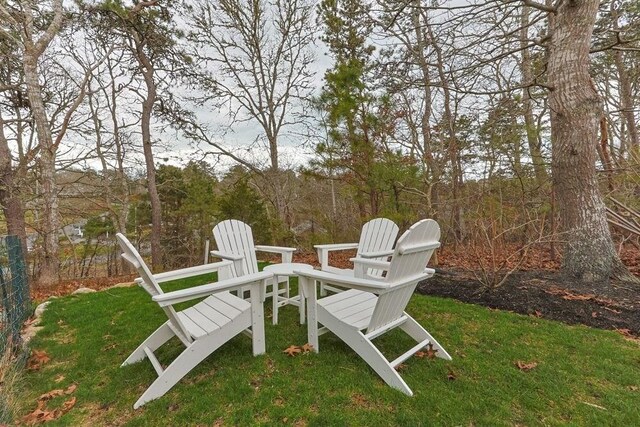 307 Riverview Dr, Chatham, MA 02633 - view of yard featuring fence