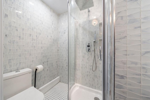 152 Audubon Ave, Braintree, MA 02184 - bathroom with a shower stall and toilet