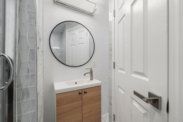 152 Audubon Ave, Braintree, MA 02184 - bathroom featuring vanity and a tile shower