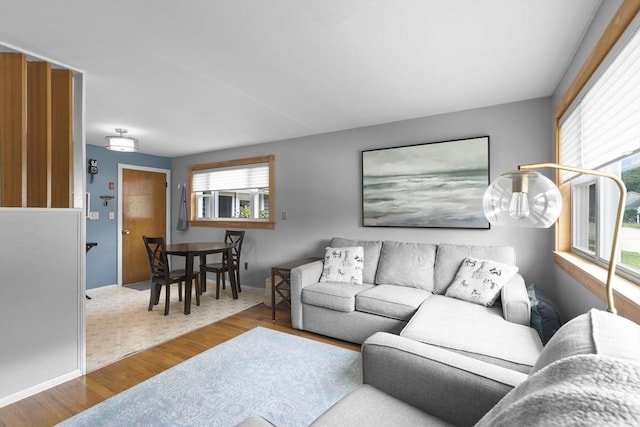 2 Wedgewood Rd, Dover, NH 03820 - living room with wood finished floors and baseboards