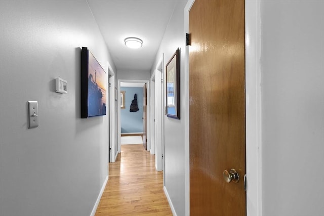 2 Wedgewood Rd, Dover, NH 03820 - hall with baseboards and light wood-style floors