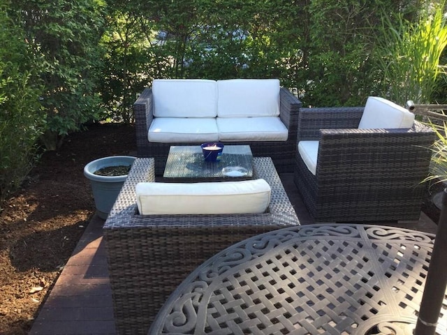 view of patio / terrace with outdoor lounge area