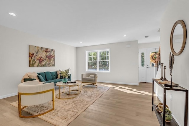 L-244 Doyle Ave, Winchendon, MA 01475 - living area with light wood-style floors and recessed lighting
