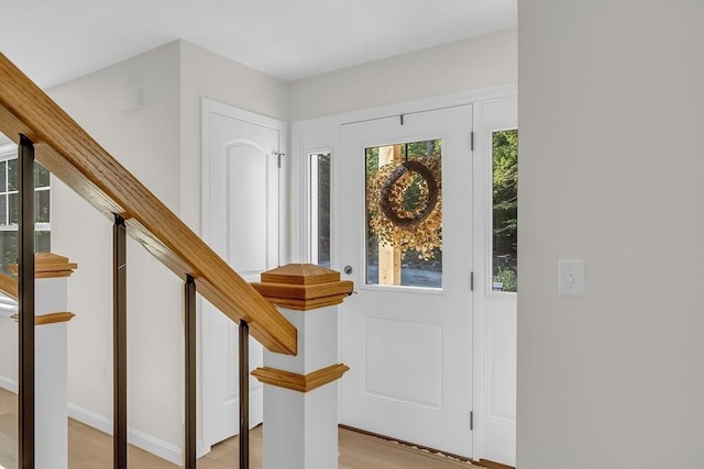 L-244 Doyle Ave, Winchendon, MA 01475 - foyer entrance featuring light wood-type flooring