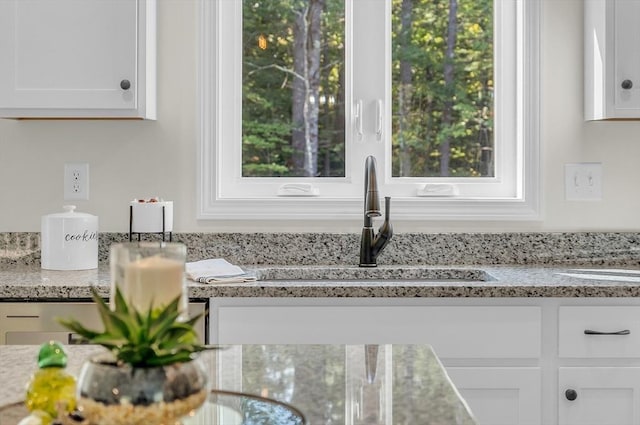 L-244 Doyle Ave, Winchendon, MA 01475 - kitchen view of white cabinetry and light stone countertops