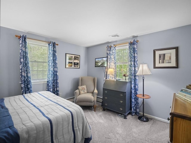 10 Robinhood Rd, Tyngsborough, MA 01879 - bedroom featuring carpet, a baseboard radiator, and baseboards