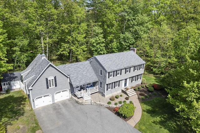 10 Robinhood Rd, Tyngsborough, MA 01879 - view of subject property featuring a forest