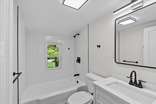 7 Curran Ter, Randolph, MA 02368 - bathroom featuring toilet, shower / tub combination, and vanity