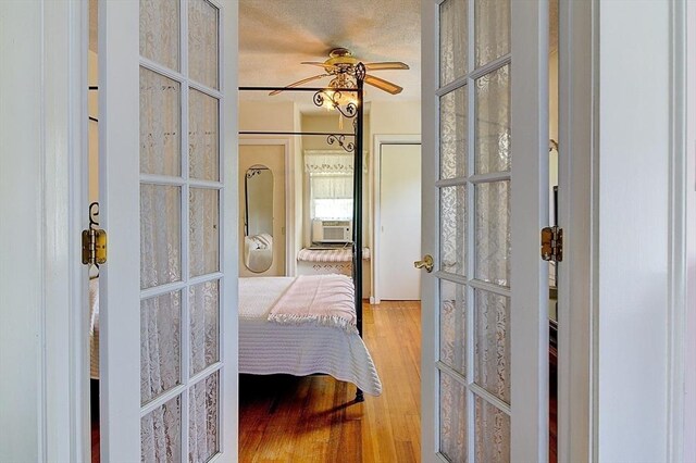 96 Robinson Ave, Attleboro, MA 02703 - bedroom with wood finished floors and cooling unit