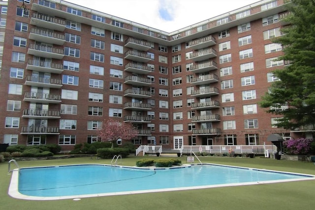 view of community pool
