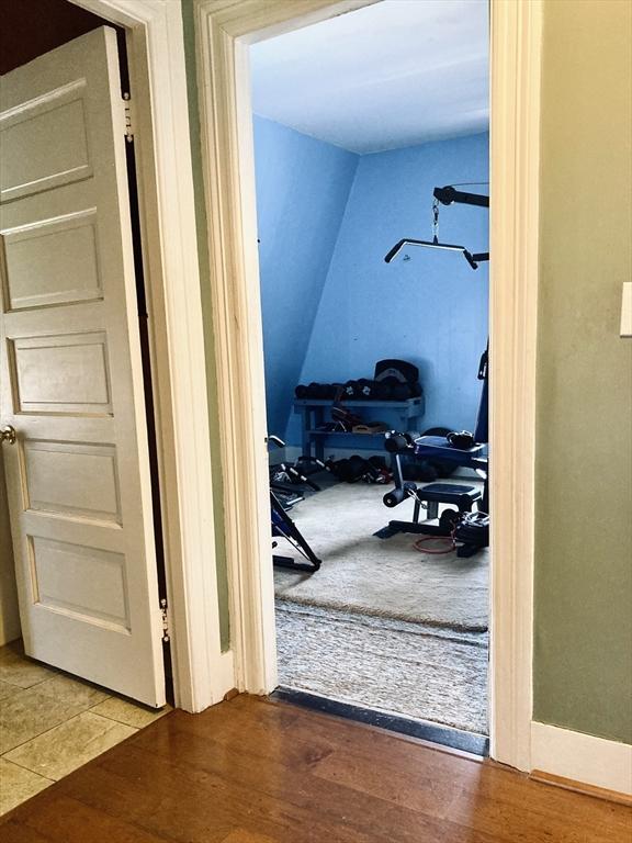 1123 S Broadway, East Providence, RI 02914 - corridor with wood finished floors