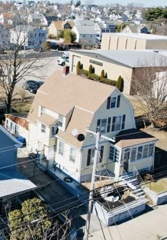 1123 S Broadway, East Providence, RI 02914 - aerial perspective of suburban area