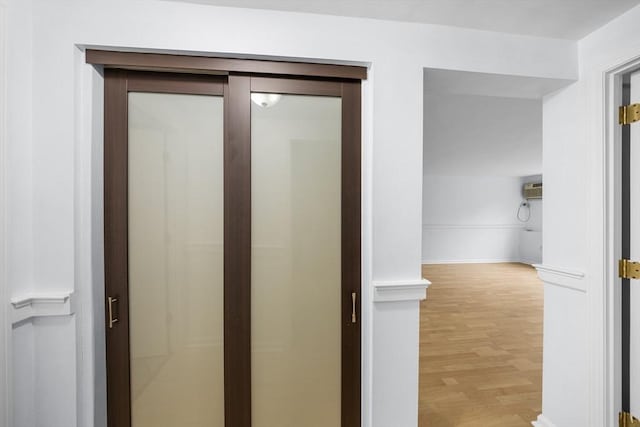 118 Parker St Unit 16, Acton, MA 01720 - hall with light wood-style flooring