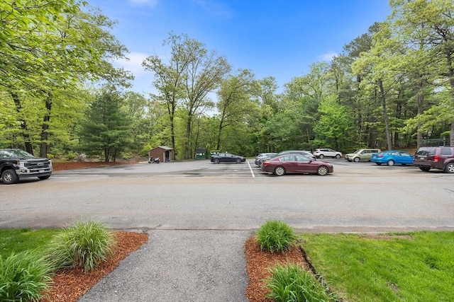 118 Parker St Unit 16, Acton, MA 01720 - view of yard featuring a wooded view