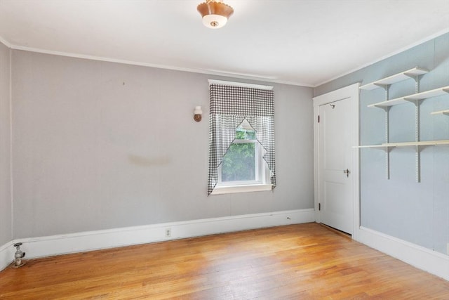 34 Worcester St, Grafton, MA 01519 - unfurnished bedroom featuring wood finished floors and crown molding