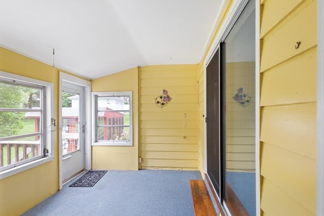 34 Worcester St, Grafton, MA 01519 - sunroom featuring vaulted ceiling