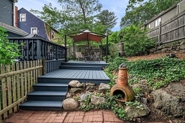 31 Cedar Hill Ter, Swampscott, MA 01907 - view of wooden deck