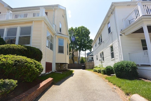 204 Maple St, Boston, MA 02132 - view of asphalt driveway