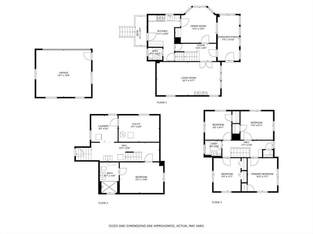 204 Maple St, Boston, MA 02132 - view of floor plan / room layout