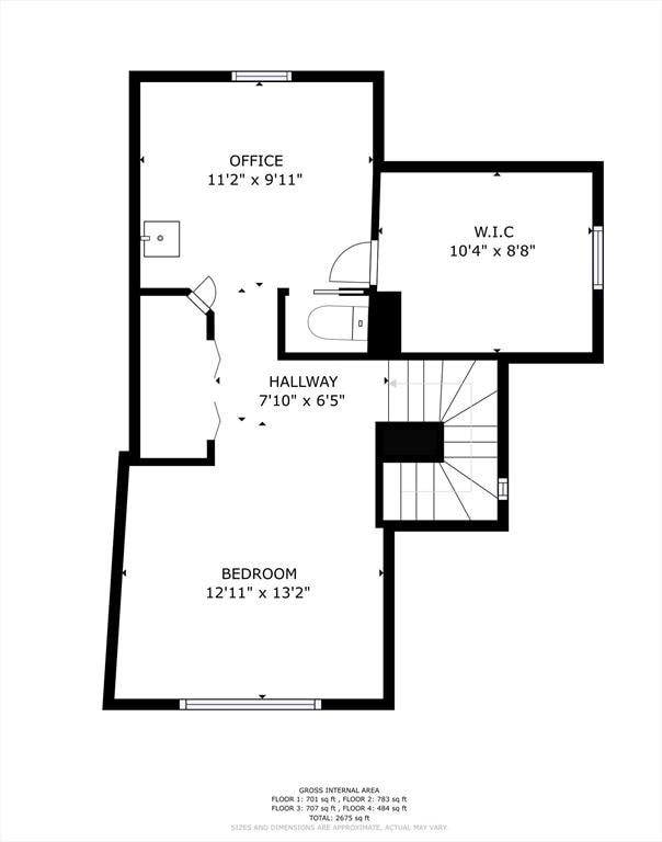 12 Lester Ter, Somerville, MA 02144 - home floor plan