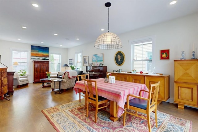 12 Lester Ter, Somerville, MA 02144 - dining room featuring recessed lighting and wood finished floors