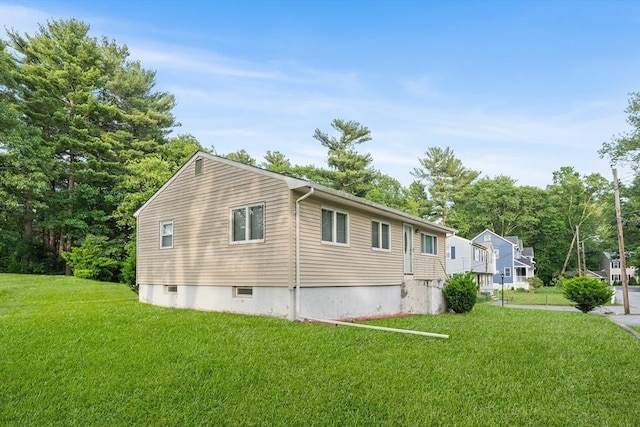 20 Hilltop Dr, Burlington, MA 01803 - view of property exterior featuring a yard