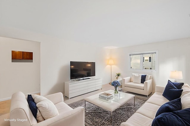 20 Hilltop Dr, Burlington, MA 01803 - living room with baseboards