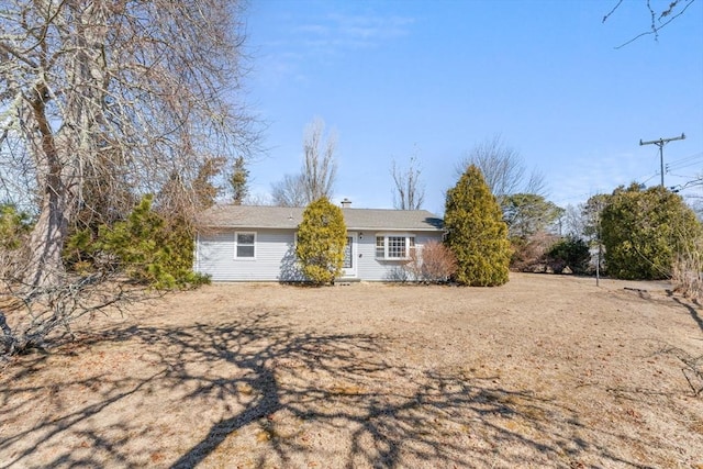 view of ranch-style house