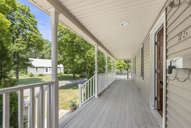 25 Hamilton Rd, Northborough, MA 01532 - porch with a yard