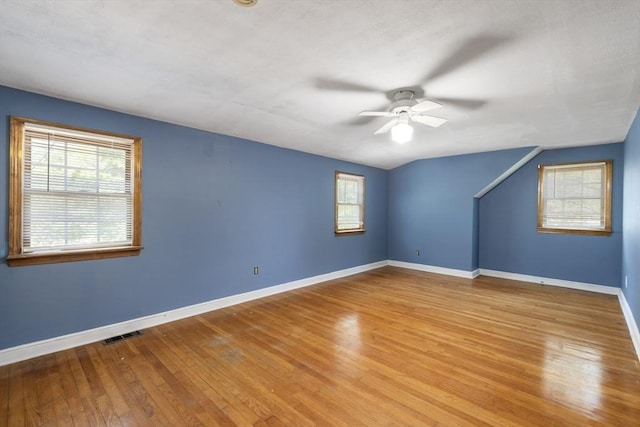 25 Hamilton Rd, Northborough, MA 01532 - spare room featuring ceiling fan and hardwood / wood-style floors