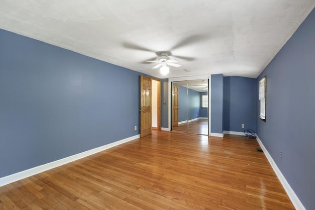 25 Hamilton Rd, Northborough, MA 01532 - spare room featuring a ceiling fan and wood finished floors