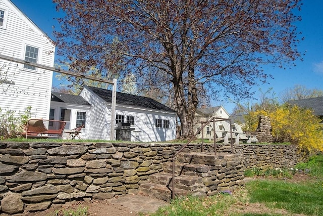 view of rear view of house
