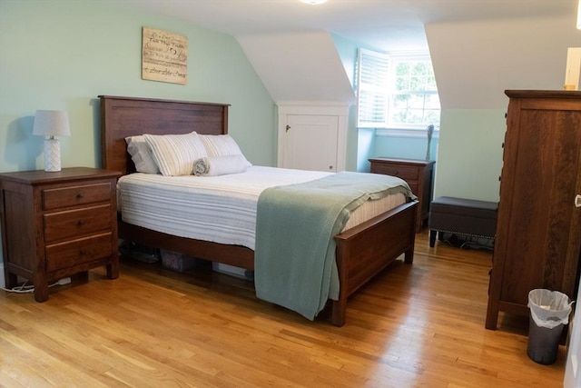 24 Garey St, Weymouth, MA 02189 - bedroom featuring light wood-style floors and lofted ceiling