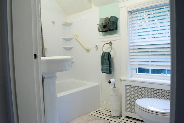 24 Garey St, Weymouth, MA 02189 - bathroom featuring toilet and tub / shower combination