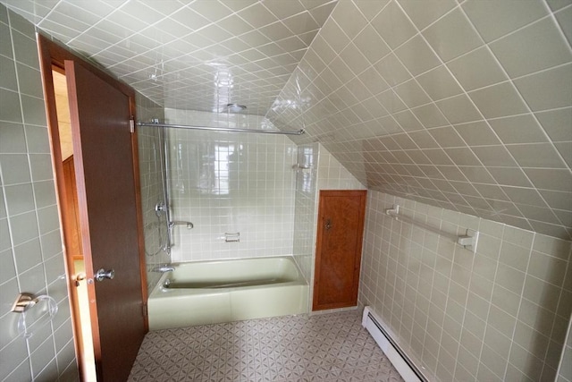 102 Margin St, Salem, MA 01970 - full bathroom with tile walls and washtub / shower combination
