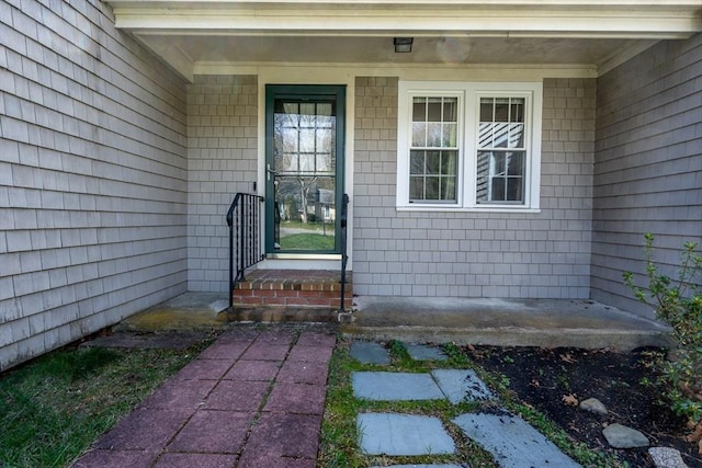 view of property entrance