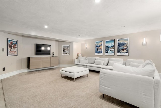 69 Princeton Rd, Brookline, MA 02467 - living area with baseboards and recessed lighting