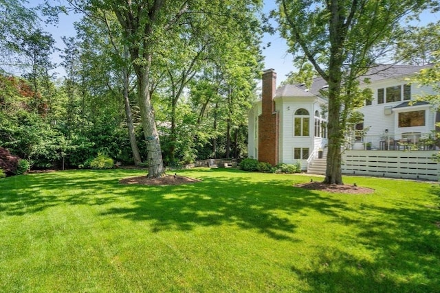 69 Princeton Rd, Brookline, MA 02467 - view of yard