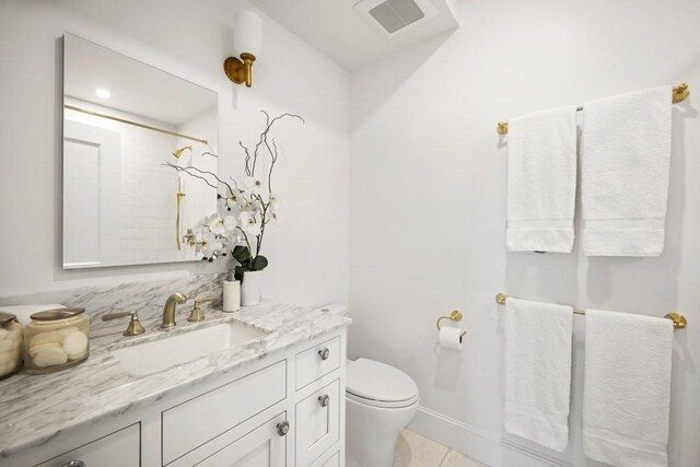 130 Mount Auburn St Unit 310, Cambridge, MA 02138 - full bath with vanity, a shower, and tile patterned floors