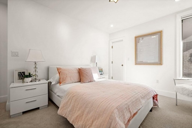 130 Mount Auburn St Unit 310, Cambridge, MA 02138 - bedroom with light carpet and recessed lighting