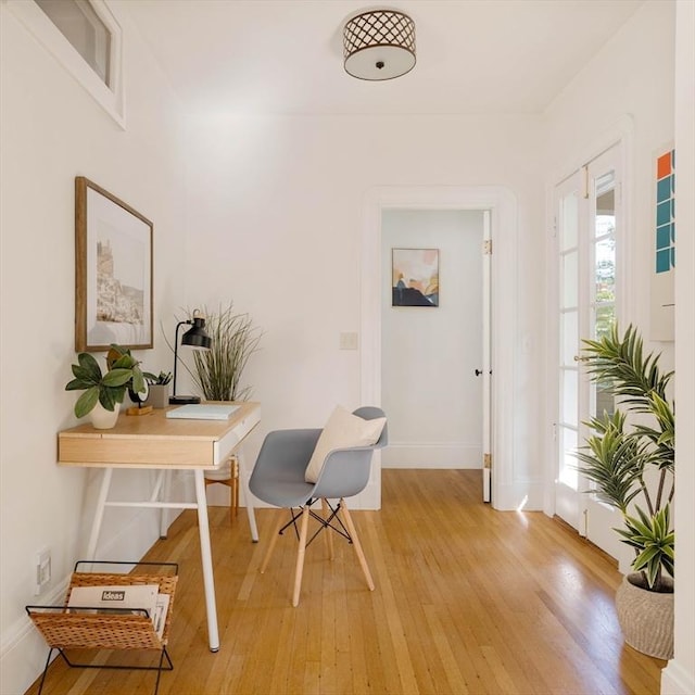 31 Kidder Ave Unit 31, Somerville, MA 02144 - office with light wood-style floors and baseboards