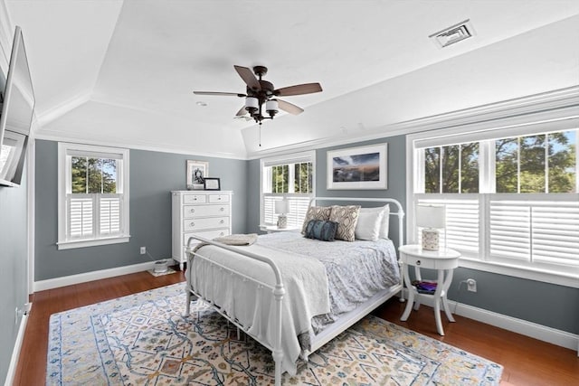 260 Beaver Dam Rd, Scituate, MA 02066 - bedroom with wood finished floors and a ceiling fan
