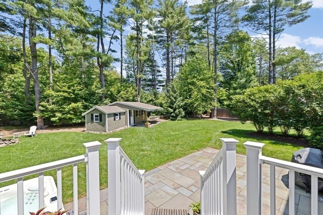 260 Beaver Dam Rd, Scituate, MA 02066 - view of yard featuring an outbuilding