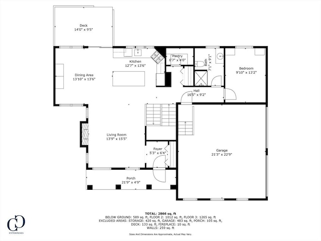 260 Beaver Dam Rd, Scituate, MA 02066 - view of property floor plan