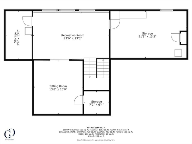 260 Beaver Dam Rd, Scituate, MA 02066 - view of floor plan / room layout