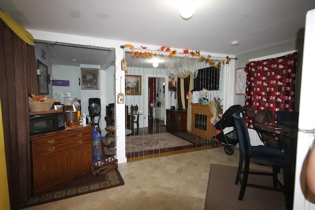 interior space with visible vents