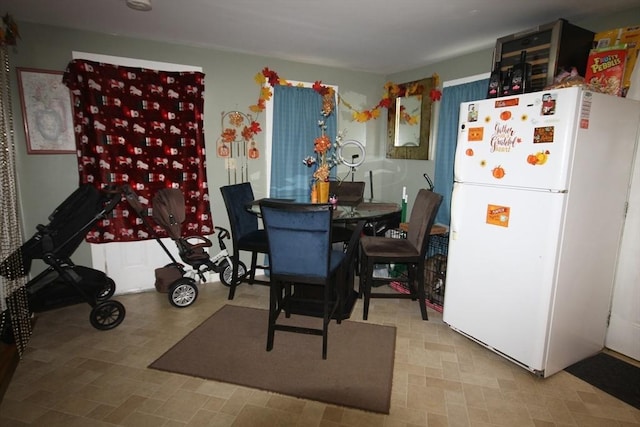 view of dining space