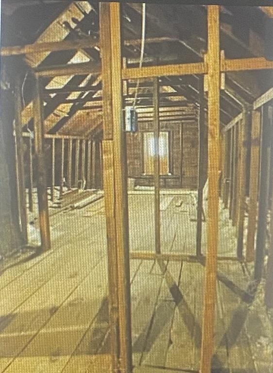 view of horse barn